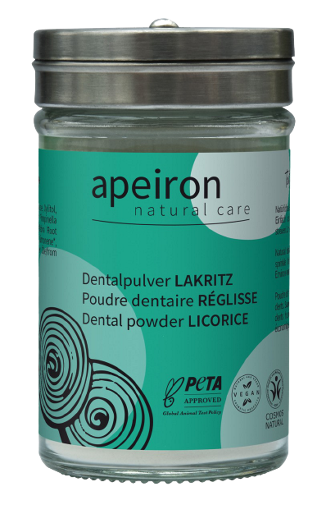 APEIRON Dental powder, licorice