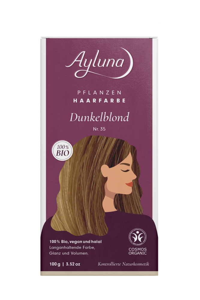 AYLUNA Plant-based hair dye Dark blonde