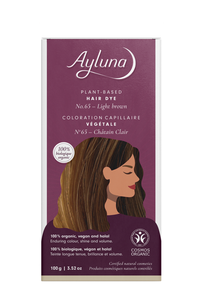 AYLUNA Plant-based hair dye Light brown