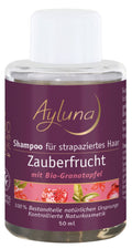 AYLUNA Shampoo for damaged hair Zauberfrucht with organic pomegranate - travel size