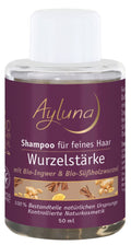 AYLUNA Shampoo for fine hair with organic ginger & organic licorice root - travel size