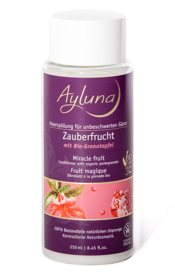 AYLUNA Hair Conditioner Shine & Easy Comb Zauberfrucht with organic burdock root & organic pomegranate
