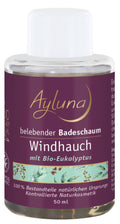 AYLUNA Vitalising Bubble Bath Windhauch with organic eucalyptus - travel size