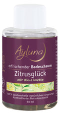 AYLUNA Refreshing Bubble Bath  Zitrusglück with organic lime - travel size