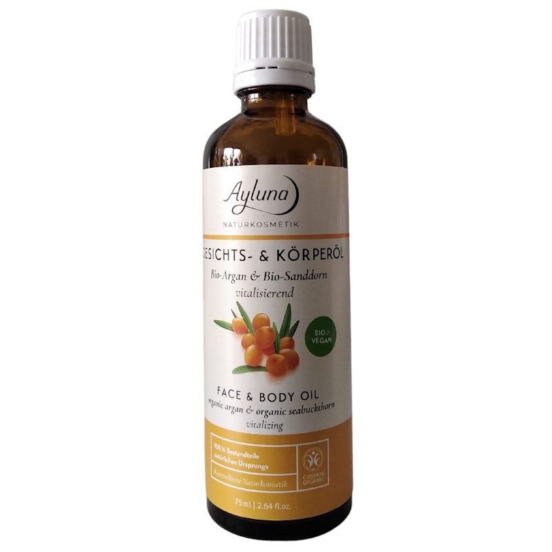 AYLUNA Face & Body Oil Argan and Sea Buckthorn