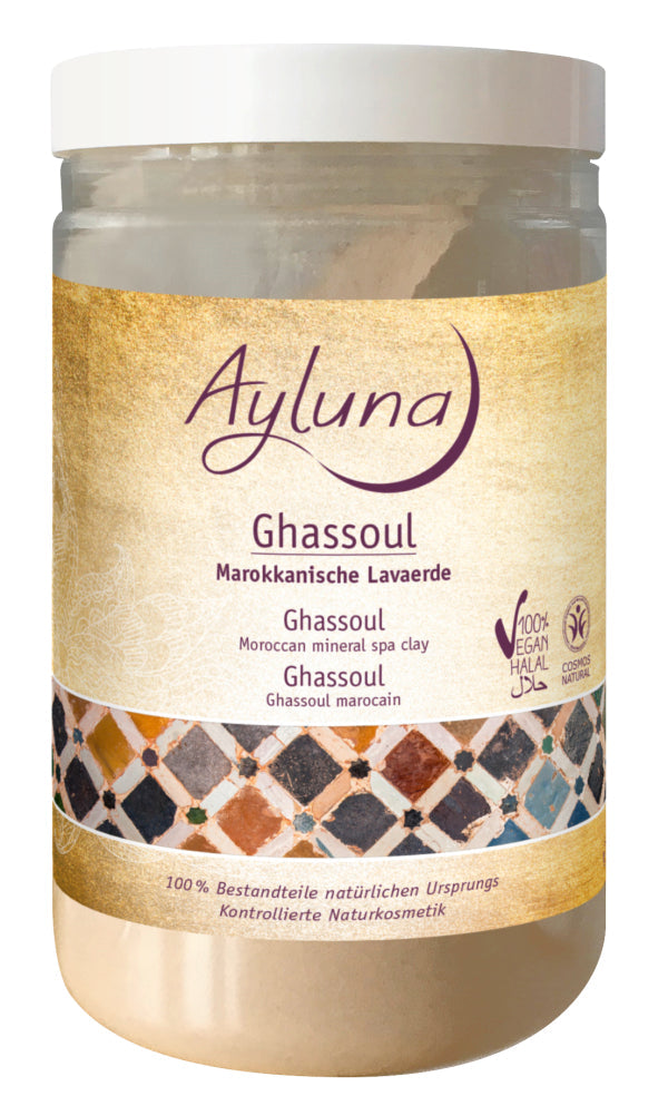 AYLUNA Ghassoul Moroccan mineral spa clay