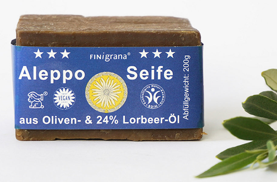 FINIGRANA Aleppo Soap 24% laurel oil