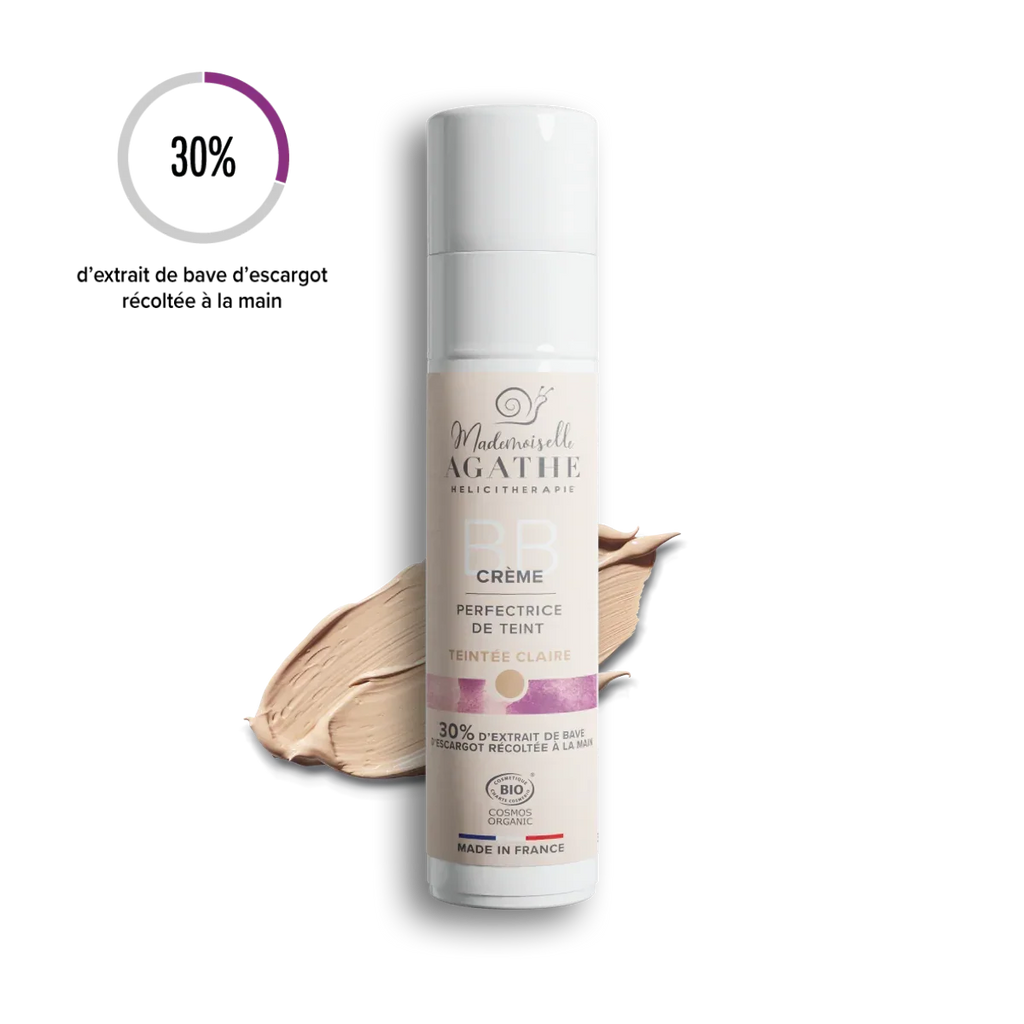 Bb crème à la bave d'escargot bio - perfectrice de teint