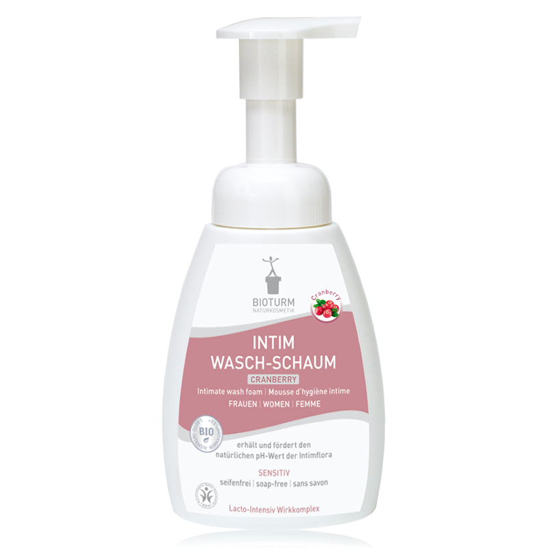 BIOTURM Intimate Wash Foam Cranberry