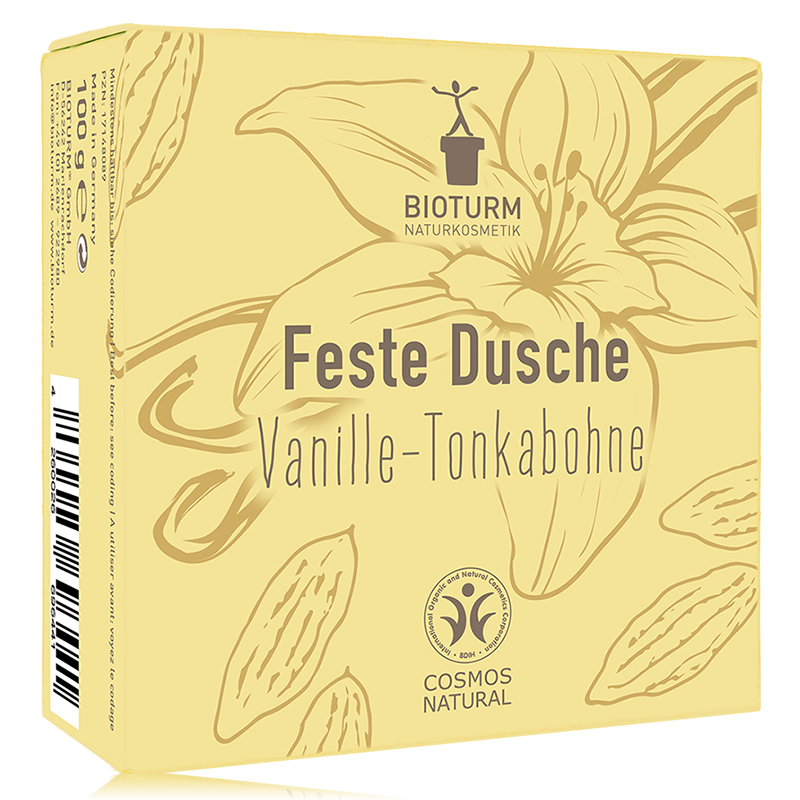 BIOTURM Solid Shower Vanilla Tonka Bean