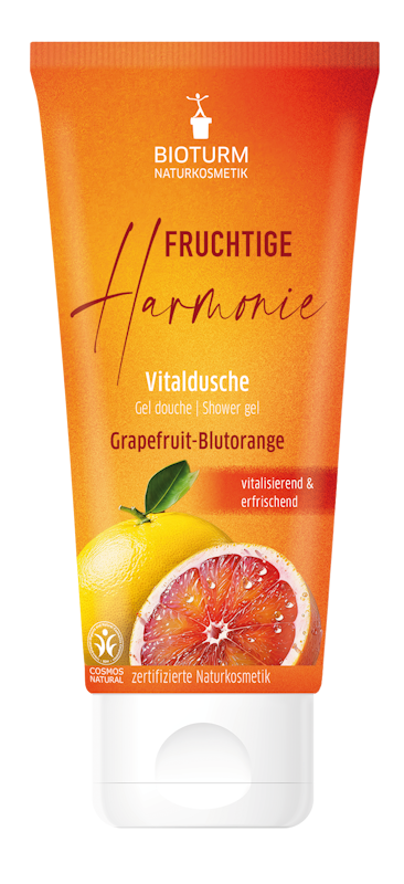 BIOTURM Shower Gel Vital Grapefruit and Blood Orange