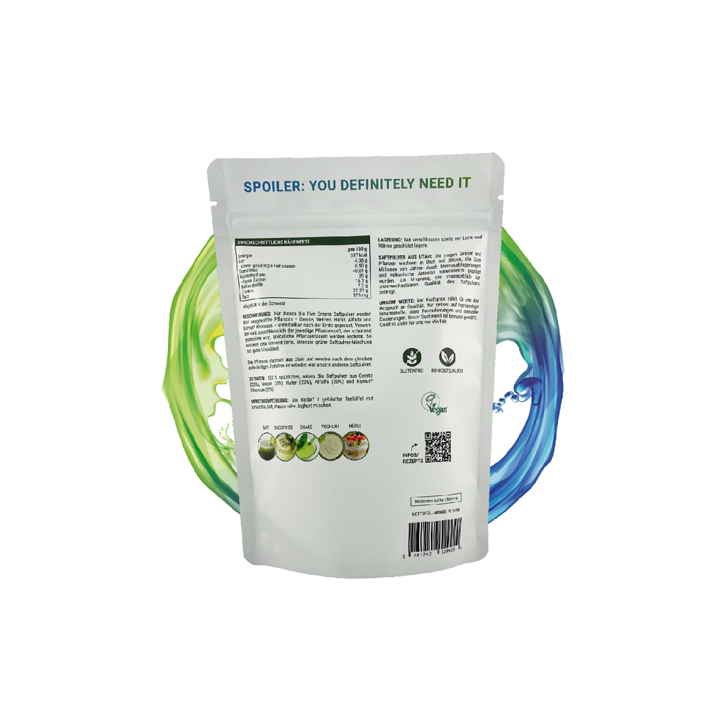 Bio Five Greens Poudre de Jus