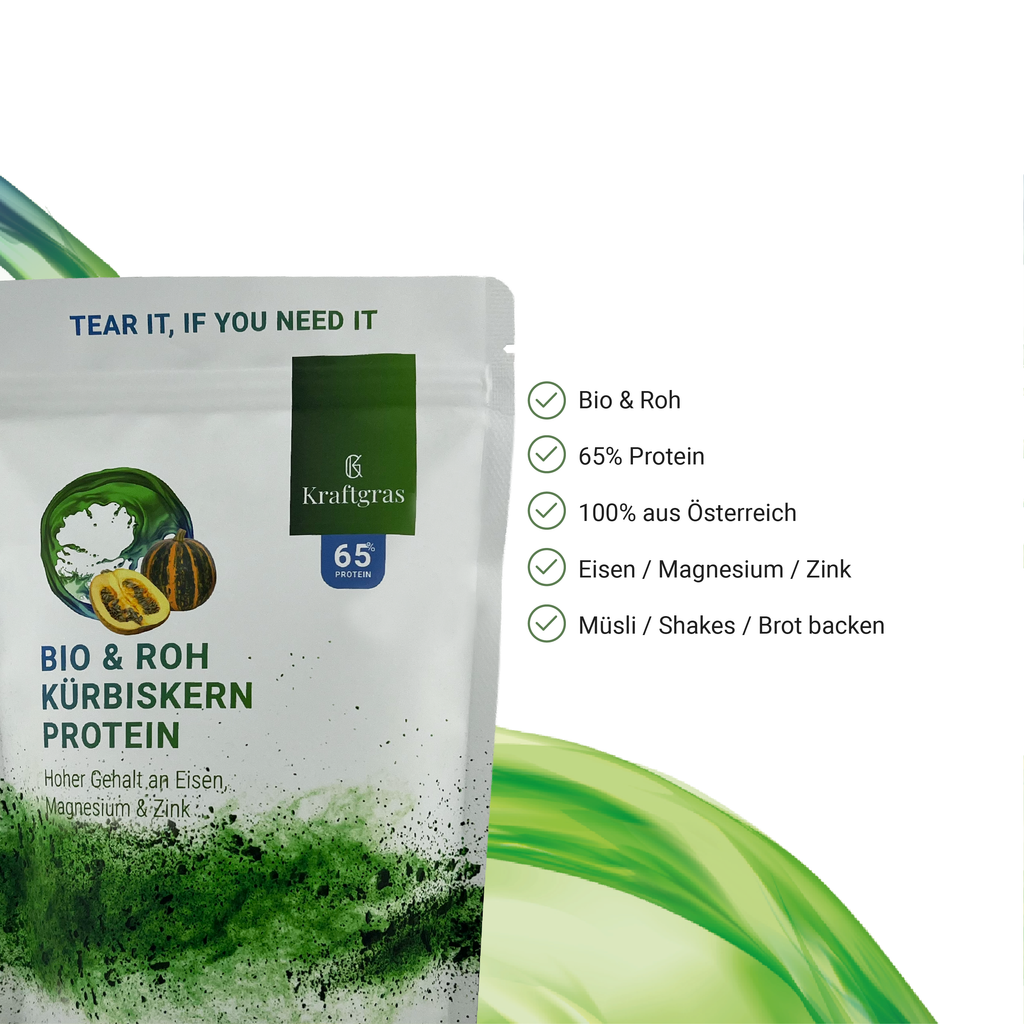 Protéine de graines de courge bio et crue