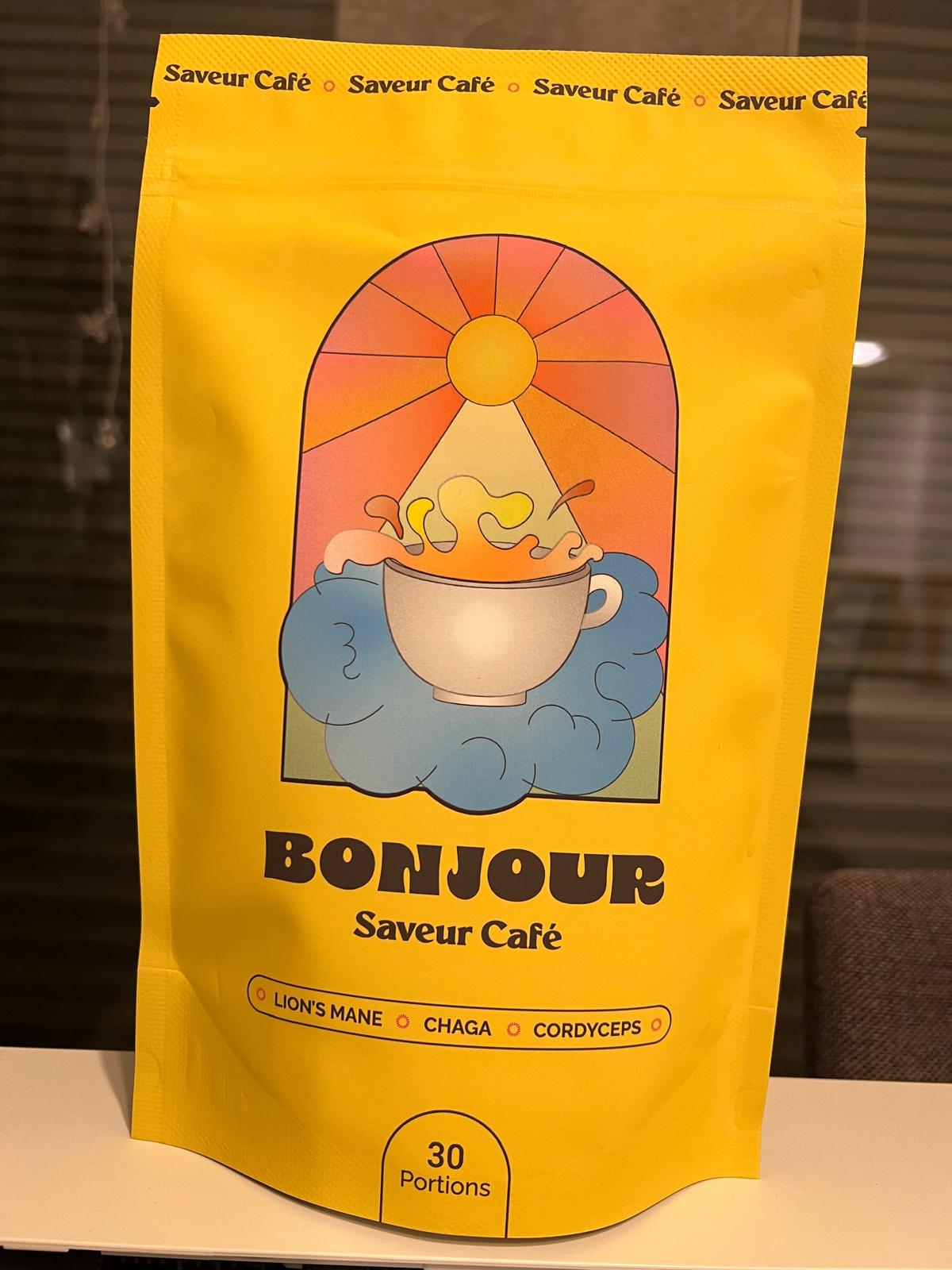 Bonjour saveur café – Café aux champignons fonctionnels (faible en caféine)