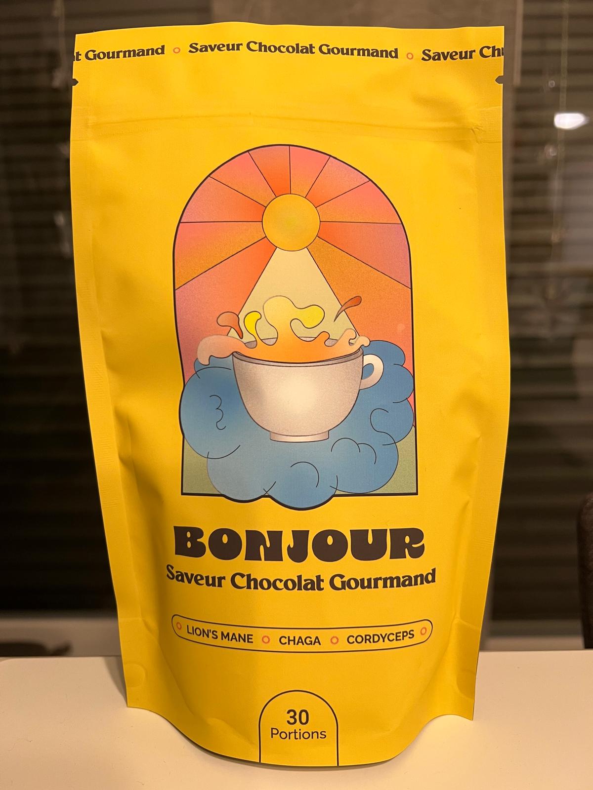 Bonjour Gourmet Chocolate Functional Mushroom Hot Chocolate 180g