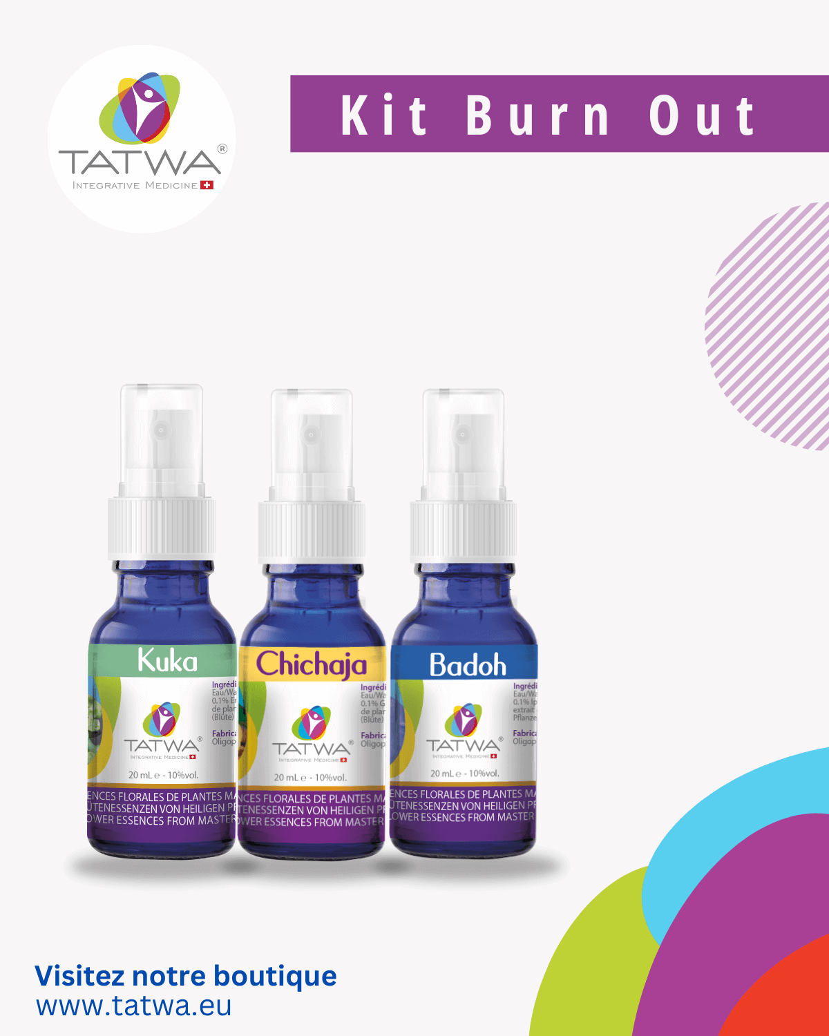 Surmonter le BurnOut émotionnel - Retrouver énergie et équilibre avec Kit Burn Out de Tatwa.
