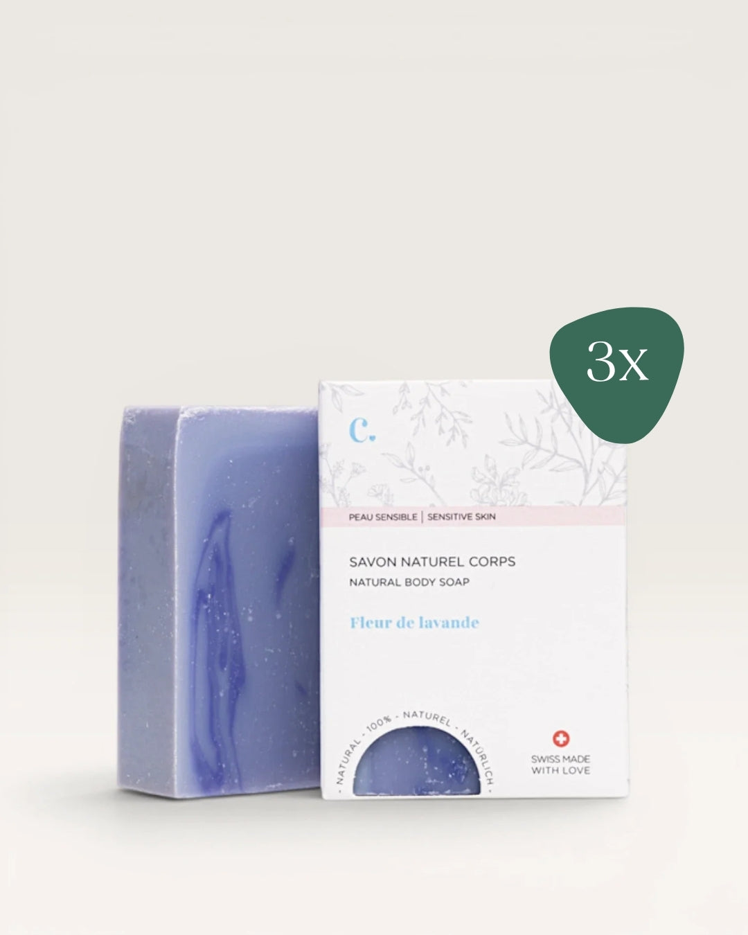 Natural Lavender Flower Soap