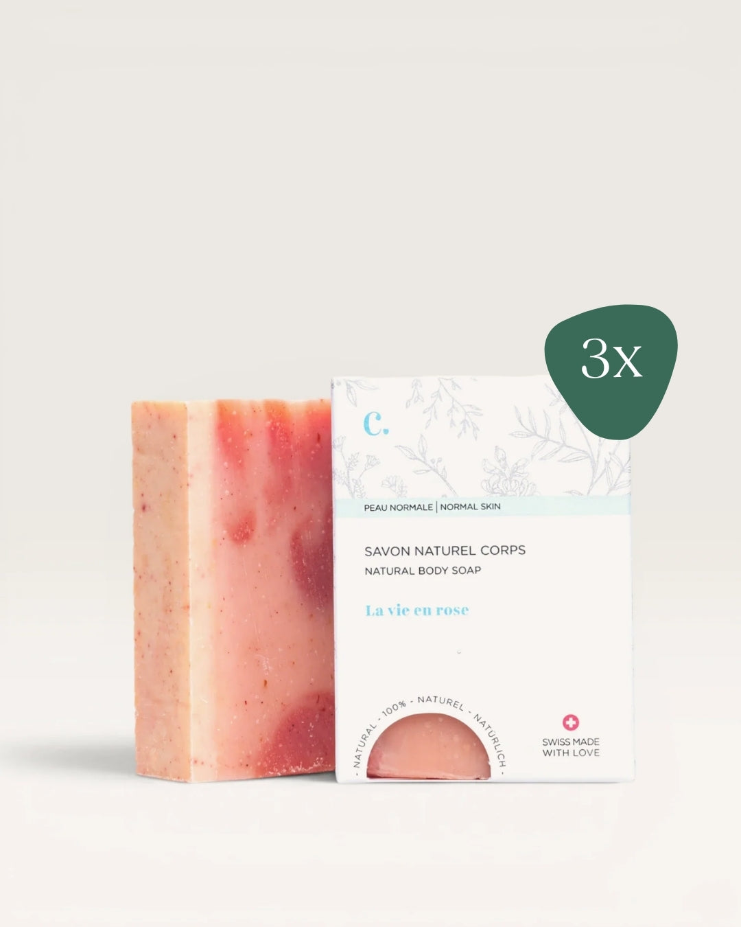 Natural soap La Vie en Rose