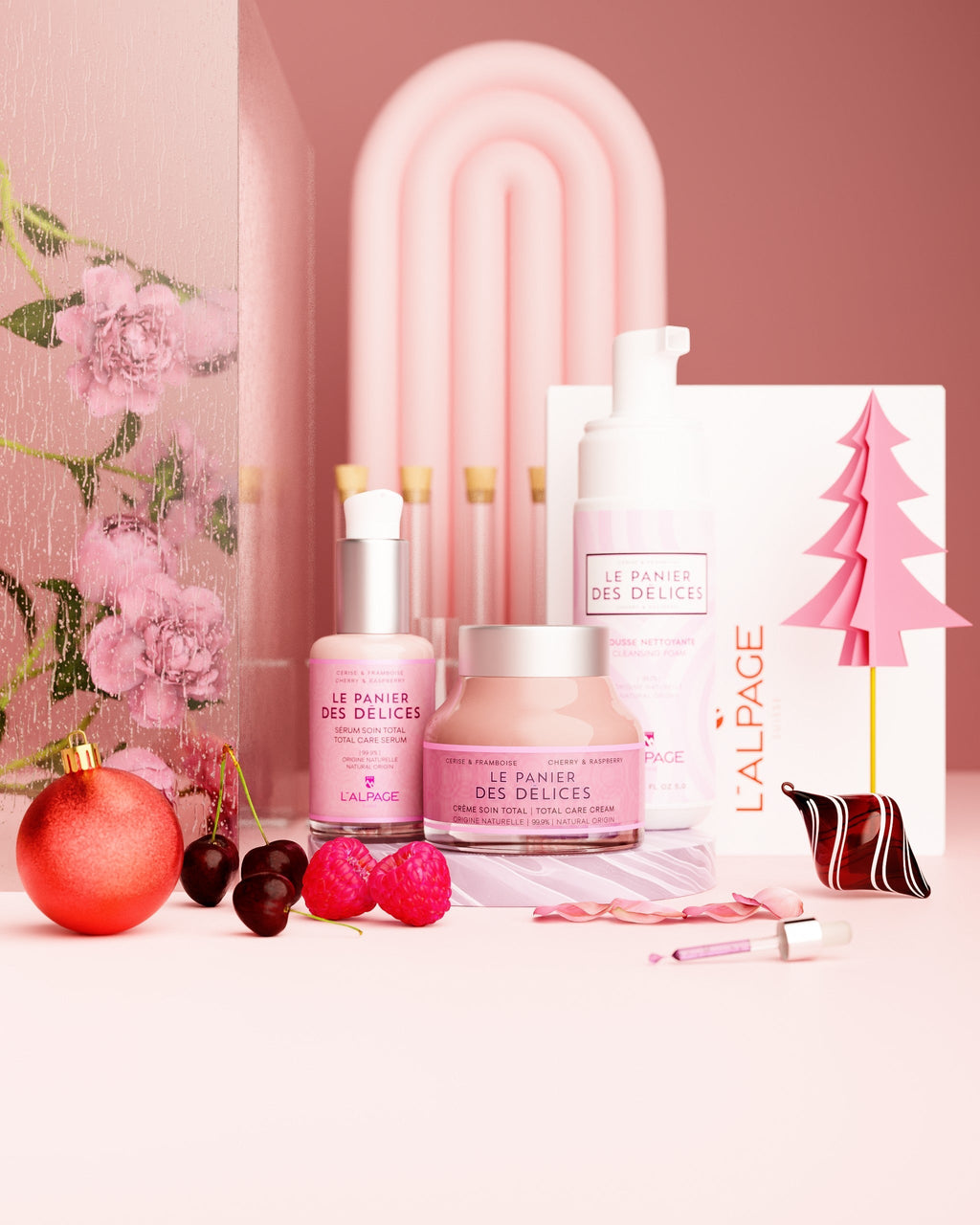 Set or Gift Box TRIO Total Care Cream + Total Care Serum + Cleansing Foam LE PANIER DES Délices
