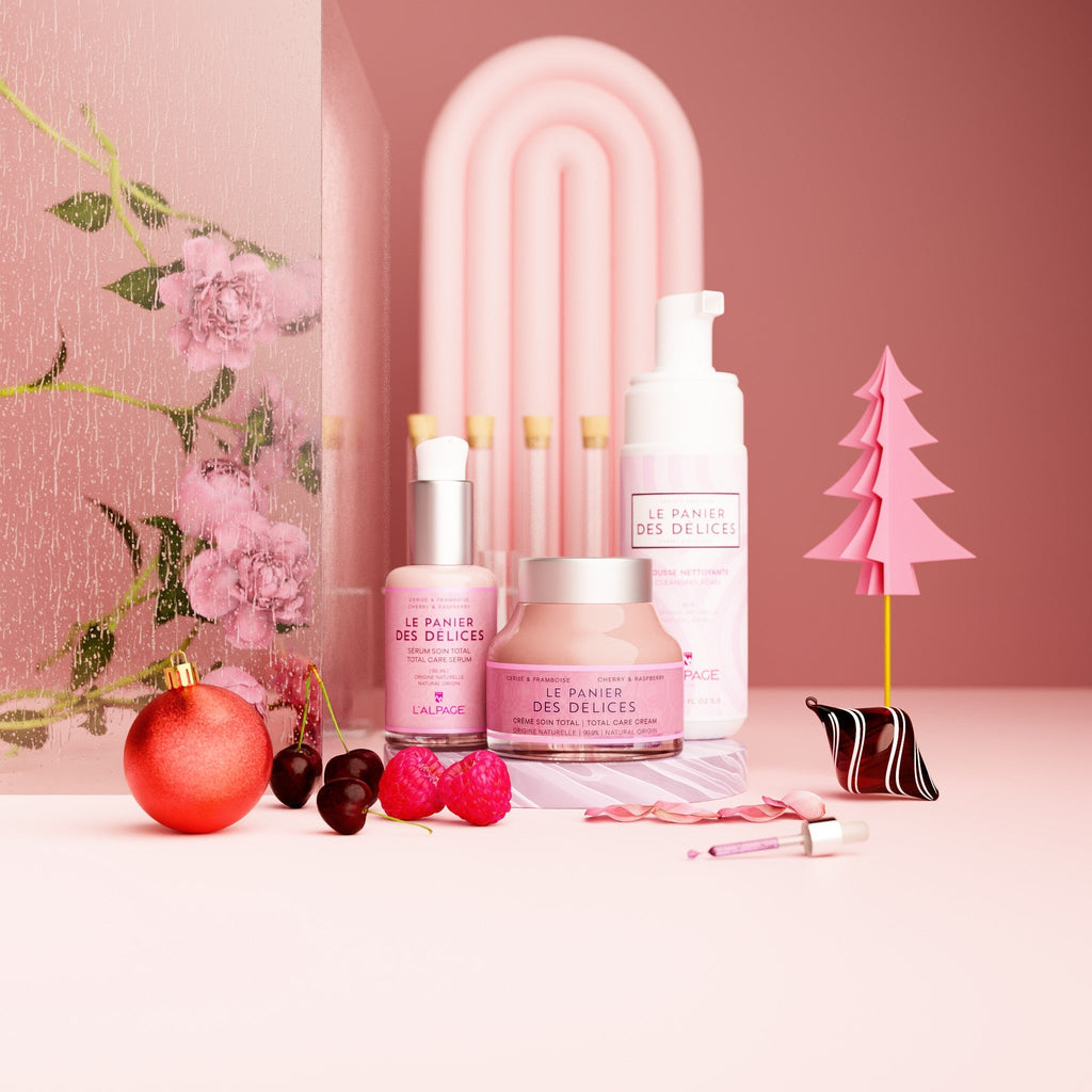 Set or Gift Box TRIO Total Care Cream + Total Care Serum + Cleansing Foam LE PANIER DES Délices