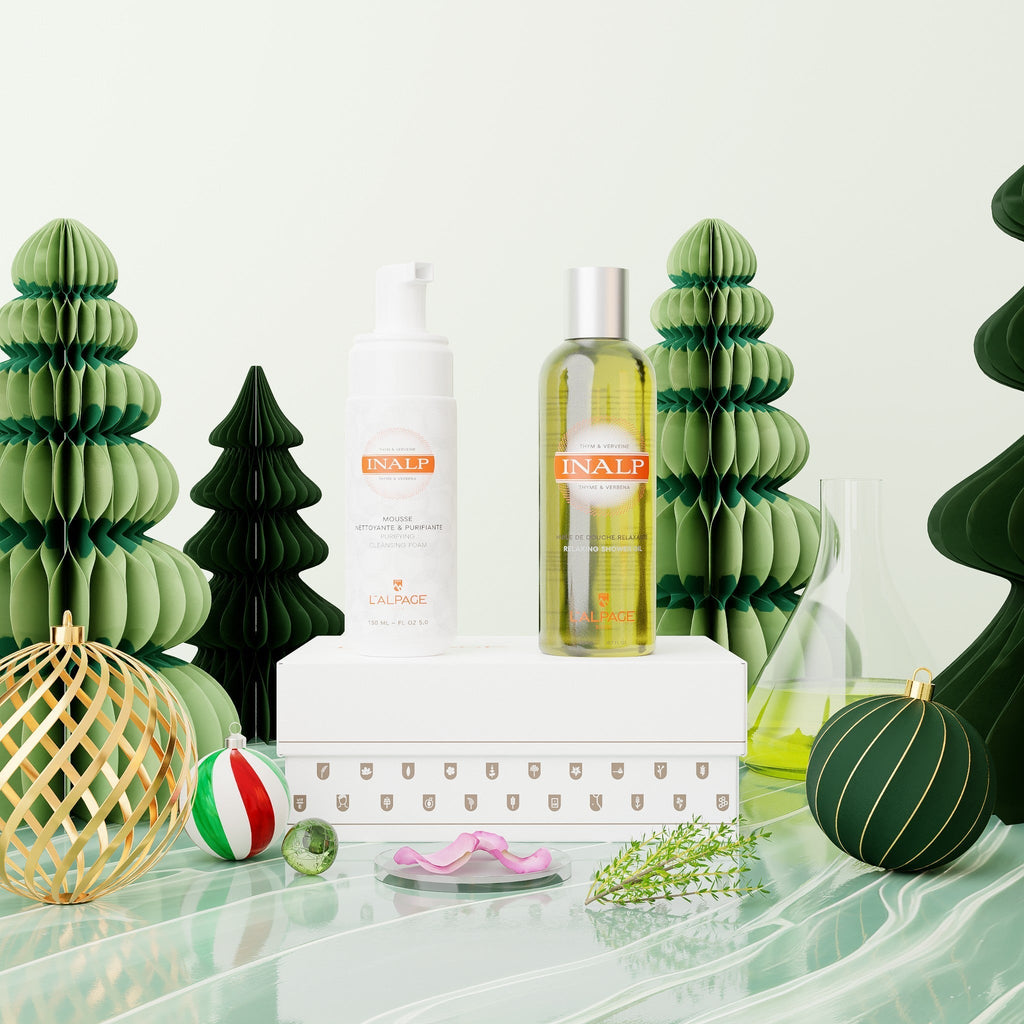 Cleansing Foam and Relaxing Shower Oil Gift Set INALP