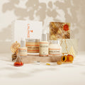 Set ou Coffret Cadeau Ultime Quatro Crème Ultra-Nourrissante + Sérum Ultra-Nourrissant + Sérum Contour des Yeux Anti-Cernes + Beurre Luxueux Ultra-Nourrissant Masque Visage Mielicime