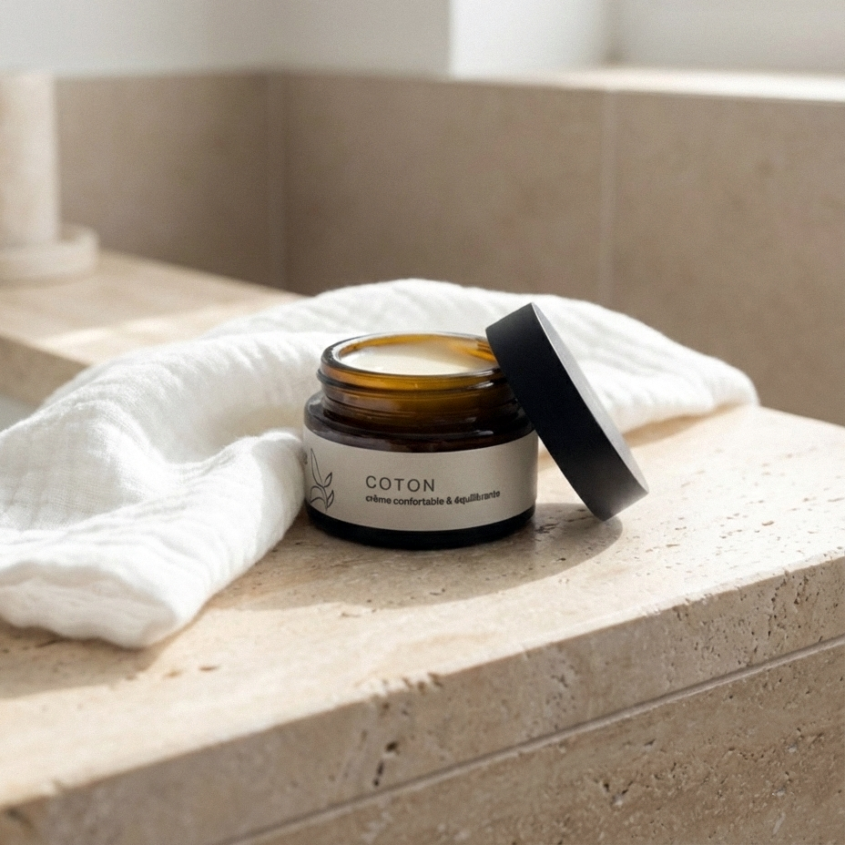 Crème visage confort Coton
