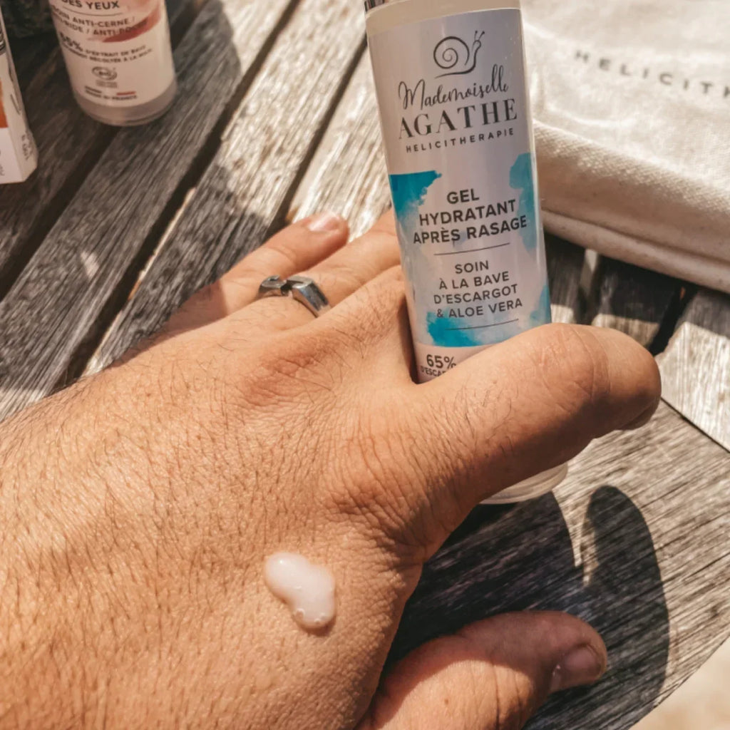 Gel après-rasage certifié bio - hydratant & apaisant