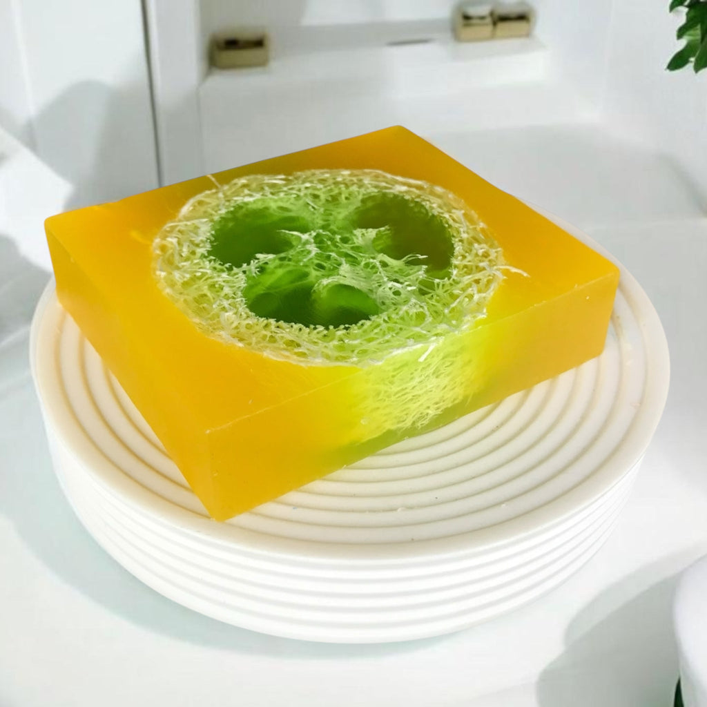 Goleo n° 712 – Savon artisanal « Orange & Loofah »