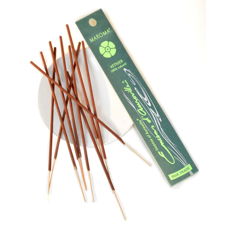 MAROMA EdA Incense - Vetiver (100% Natural)