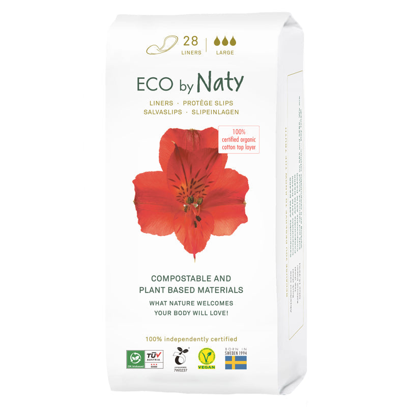 ECO BY NATY Panty Liners Large