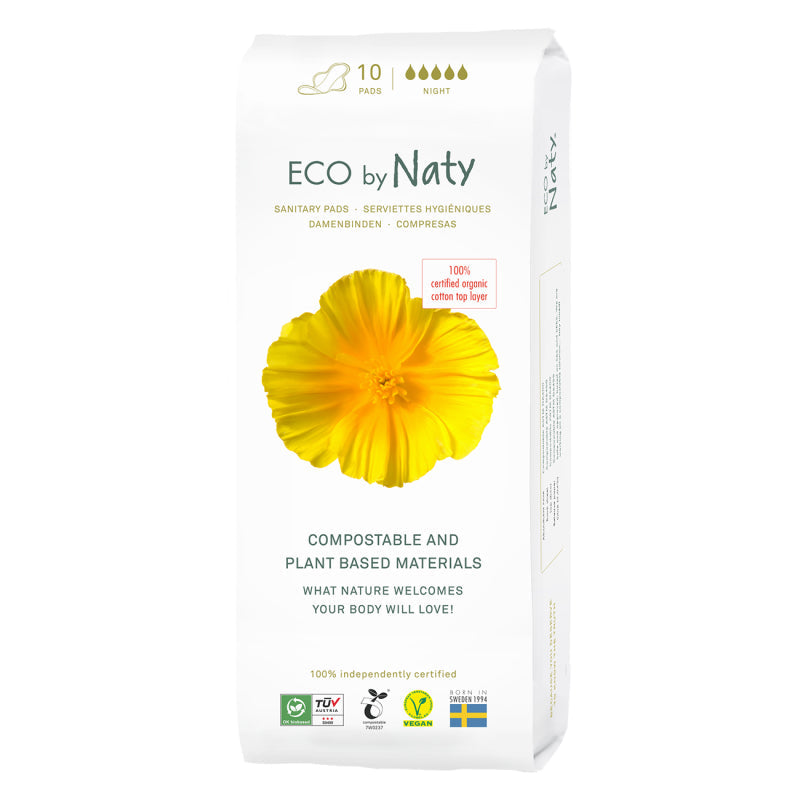 ECO BY NATY Sanitary napkins for the night