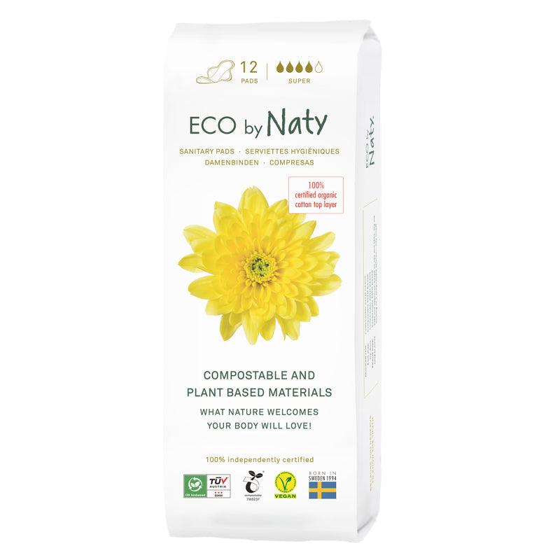 ECO BY NATY Sanitary Napkins Super