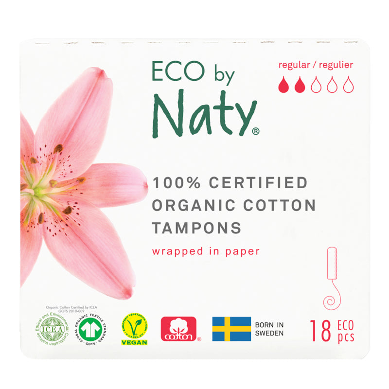 ECO BY NATY Tampons Regular without applicator