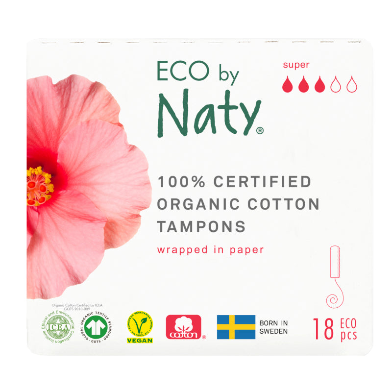 ECO BY NATY Tampons Super without applicator