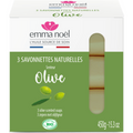 Savonnettes Olive Bio, Emma Noël, 3×150g*