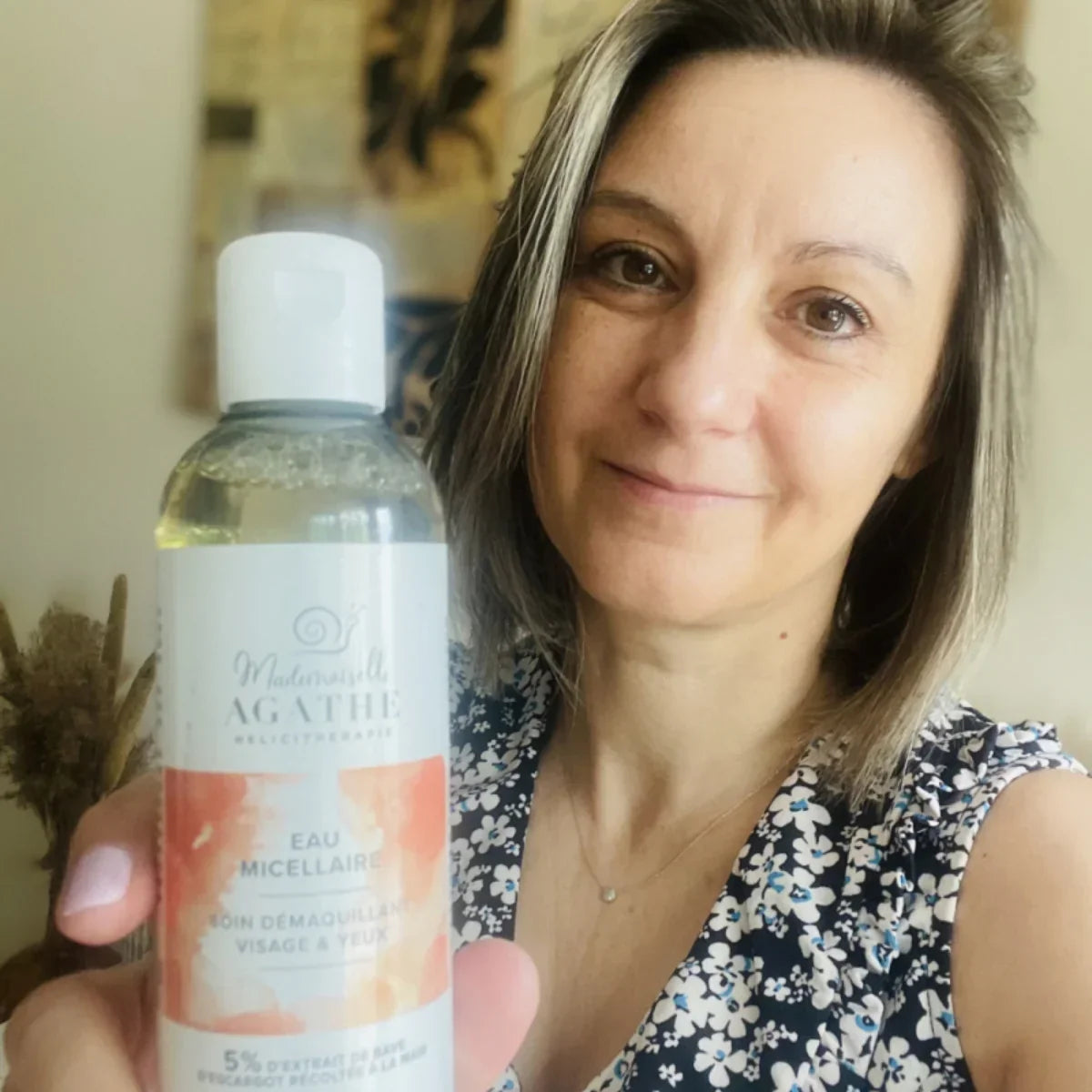 Eau micellaire à la bave d'escargot certifiée bio - démaquillant