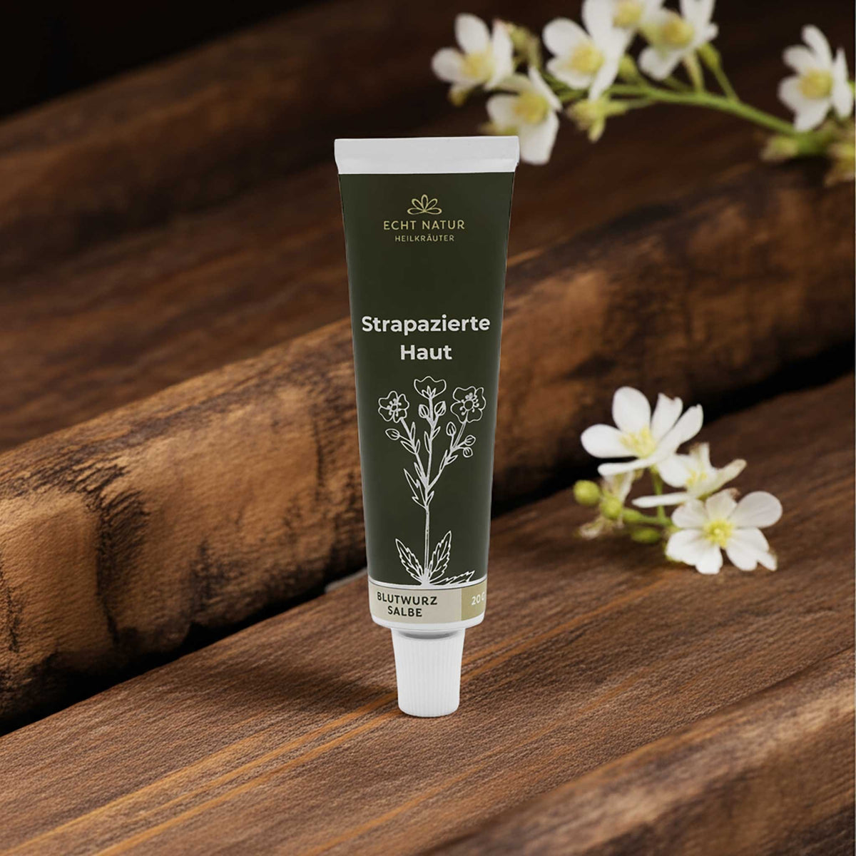 ECHT NATUR Blutwurz-Salbe – soin naturel pour les peaux agressées