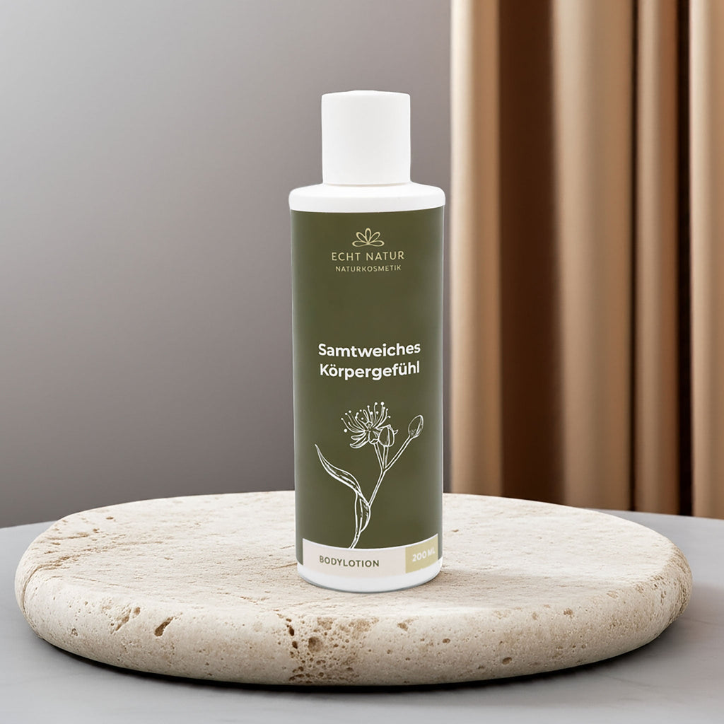 Lotion corporelle ECHT NATUR 200ml – soin naturel vegan pour une peau douce et soyeuse
