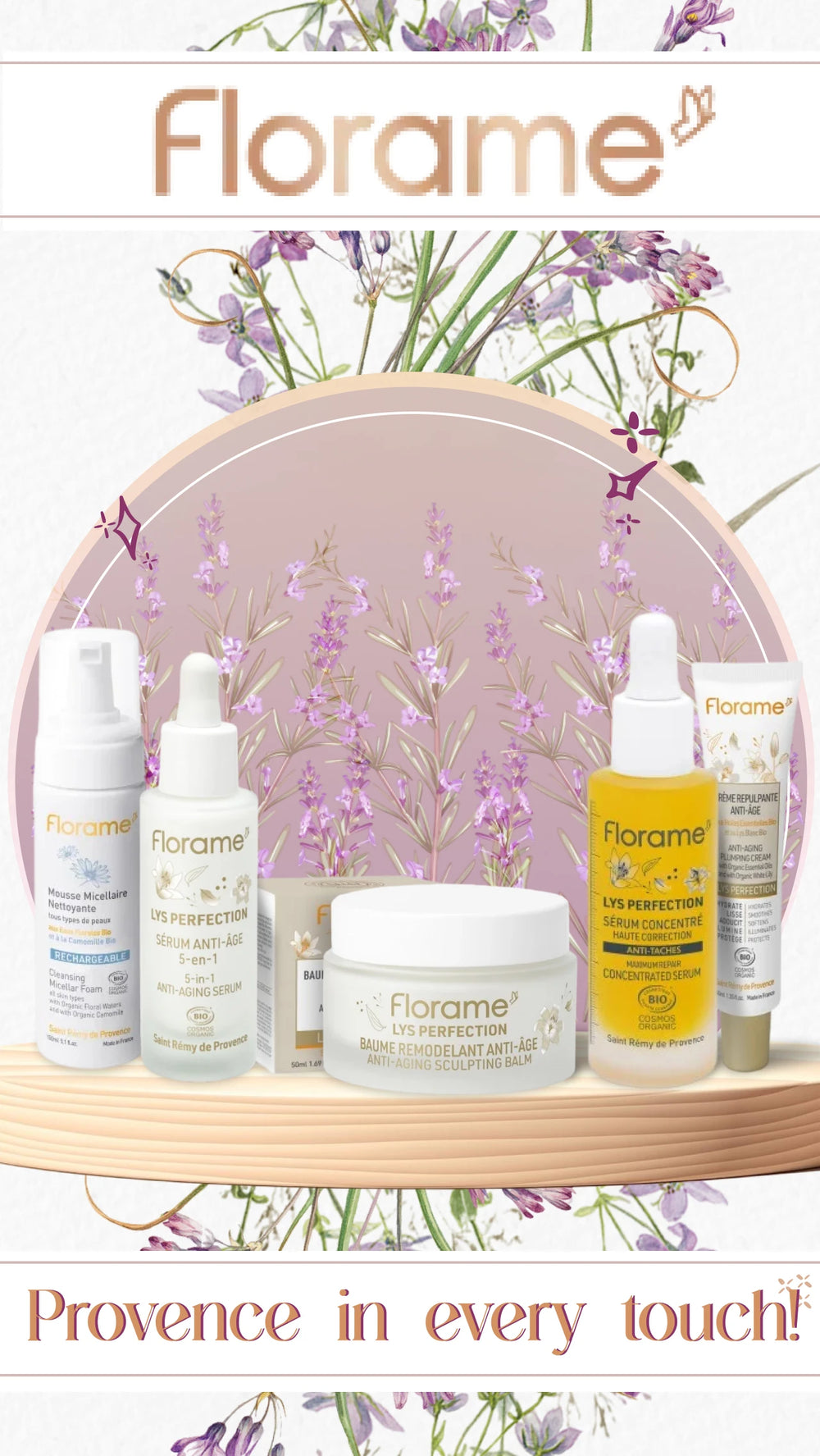 Florame organic beauty products