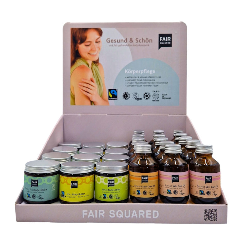 FAIR SQUARED Body Care Display 27pcs