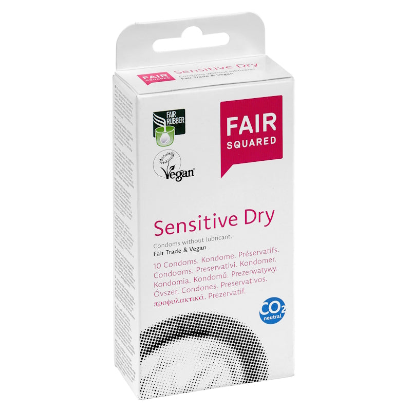 FAIR SQUARED Sensitive Dry condoms 10s