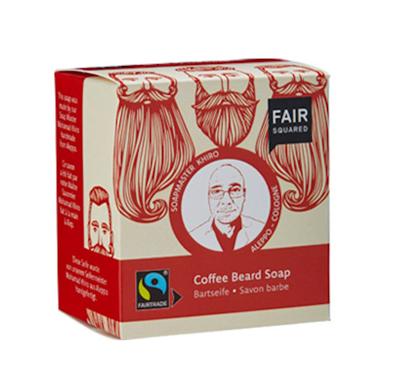FAIR SQUARED Beard Soap Coffee 2x80g