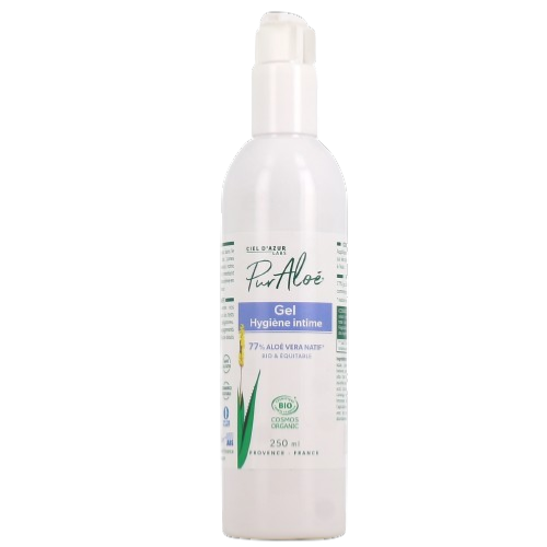 Gel hygične intime ŕ l'aloe vera (77%) équitable, Pur'Aloé, 250ml*