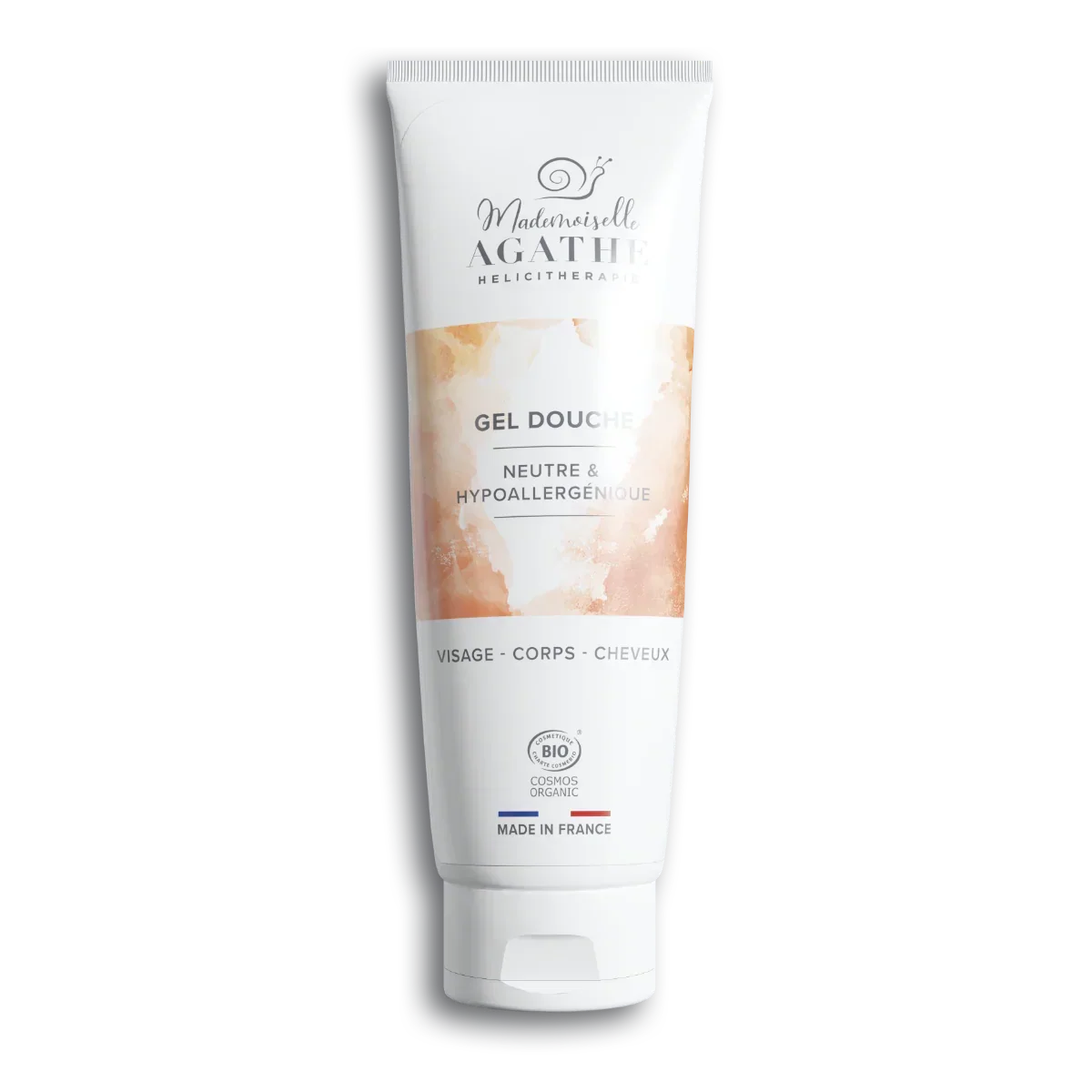 Gel douche à la bave d'escargot bio - pour toute la famille