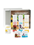 Unterweger Pflege Geschenkbox – Naturkosmetik-Set mit Kastanie, Arnika, Thymian & Honig zur Pflege von Muskeln & Haut