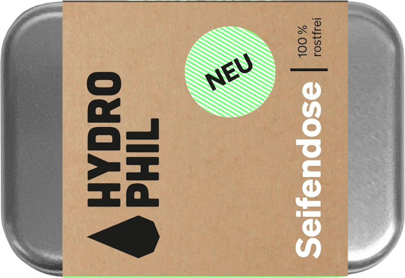 HYDROPHIL Soap tin aluminium stainless