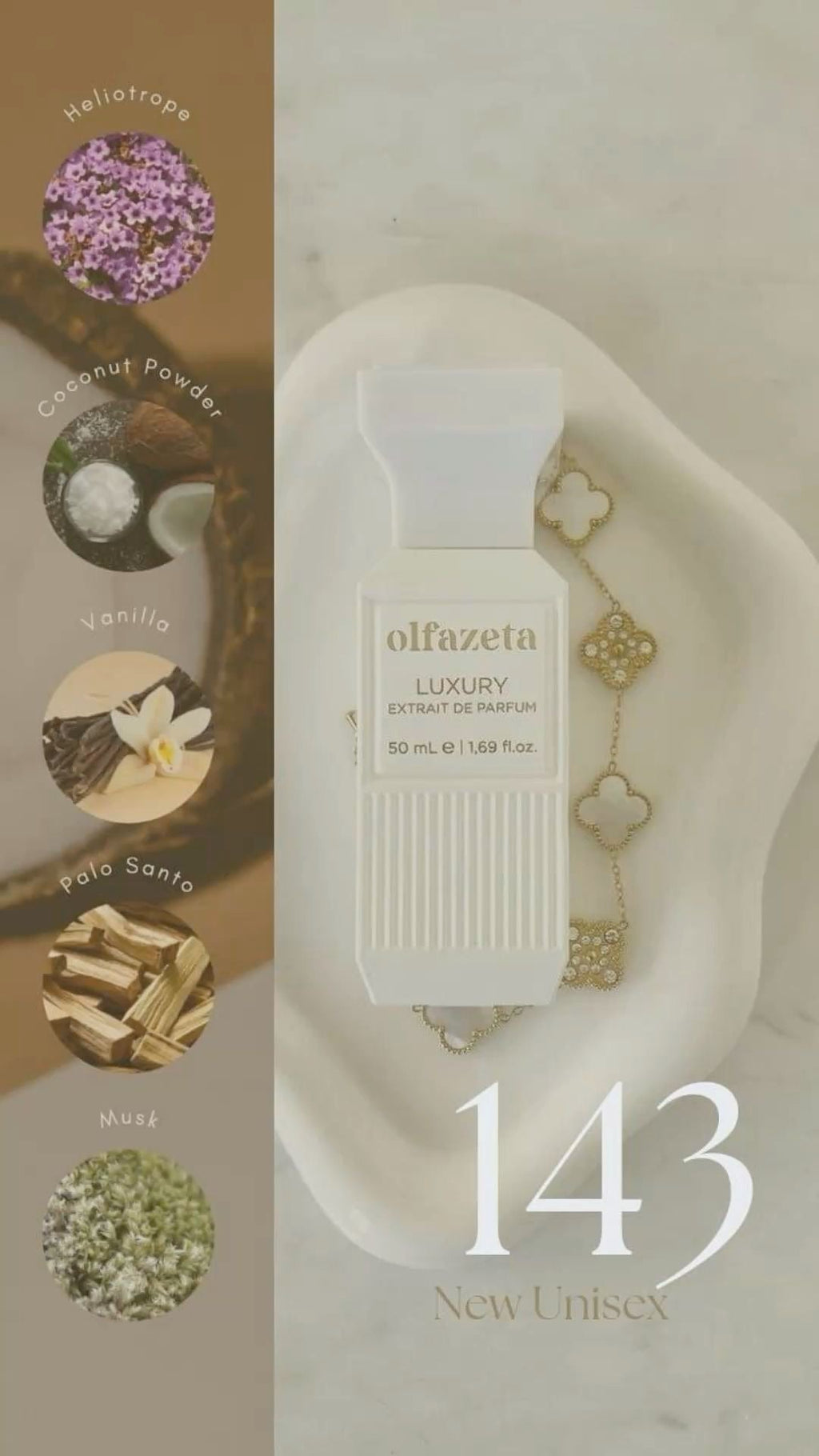 Chogan Fragrance No. 143 – Sweet Dust – Luxury Unisex Perfume