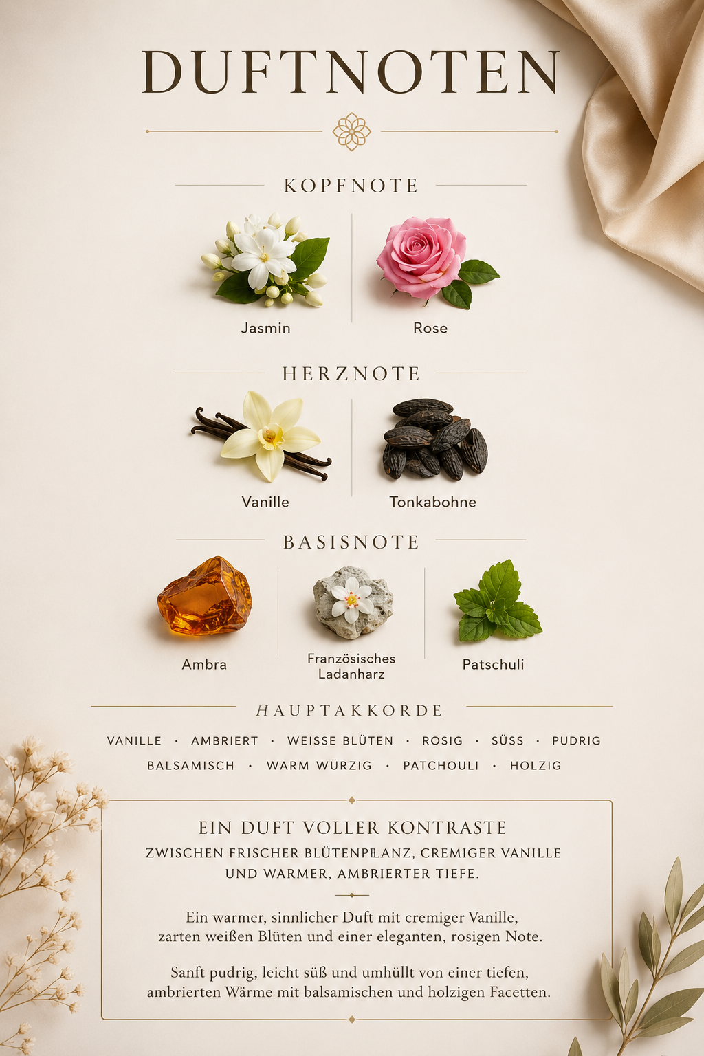Chogan Parfum n°109 – Ligne Luxe Femme
