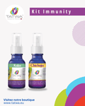 Immunité & Vitalité – Kit de renforcement naturel avec essences florales de Tatwa.